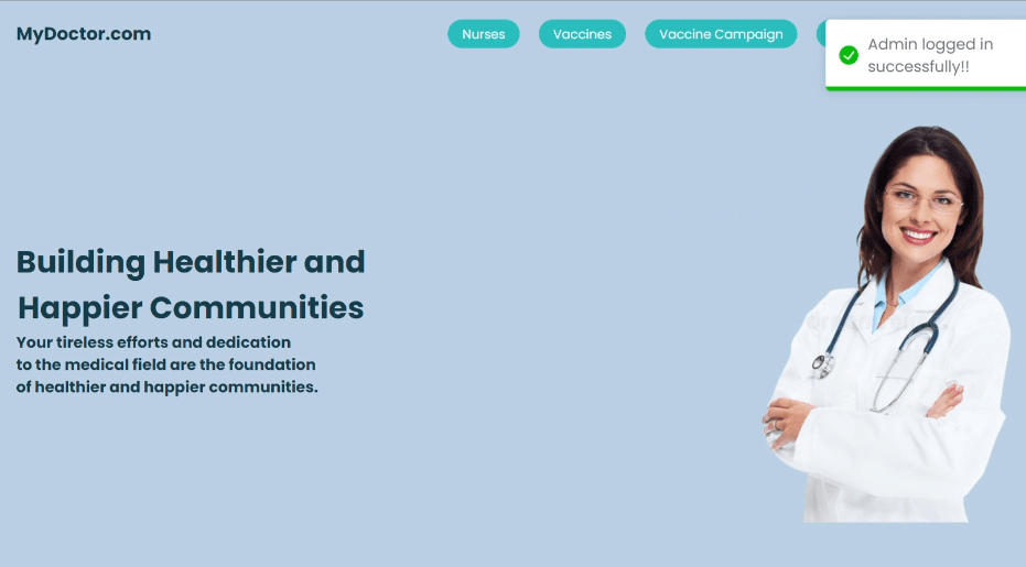 MyDoctor: Simplifying and Streamlining Vaccinations